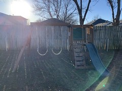 KidKraft Ainsley Wooden Outdoor Swing Set