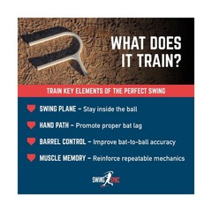 Swing Sync Baseball Swing Trainer for Kids & Adults | USA Made with 1 Year Wa…