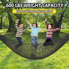 Easy Install Climbing Cargo Net – Playground Safety for Kids