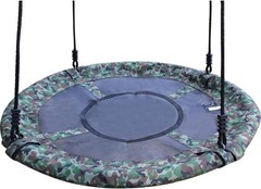 Kids Adult 40″tree Swing Seat Heavy Duty Outdoor Hanging Rope Round Nest Swing