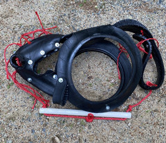 VTG Pony Pal Tire Swing Horse Tire Swing Rodeo Cowboy Backyard New Other