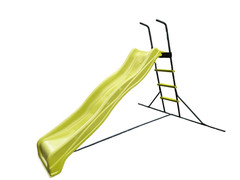 Kids Plastic Slide Indoor Freestanding Playground Equipment Green