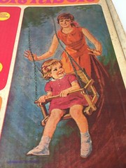 Wooden Baby Hanging Swing Seat Gym-Dandy GLIDER – RIDER 1970 Collector’s Item.