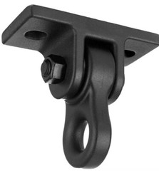 Swing Hanger: Heavy Duty Black – 5000 lb Capacity – Screws Included – 2 Pack