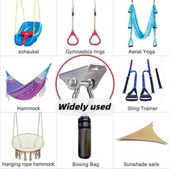 Heavy Duty Swing Hanger Stainless Steel Ceiling Swing Hooks 1 Pack | 180° Swi…