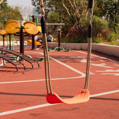 Non-Slip Swing Seat with Adjustable Rope and Carabiners – Heavy Duty Playground