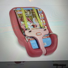 Little Tikes Swing 2-in-1 Snug and Secure Outdoor Baby Swing Magenta