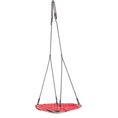 24″ Diameter Red Round Swing Supports up to 300 lbs Swing