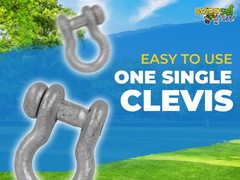SWING SET STUFF SINGLE CLEVIS hardware accessory seat outside park play kid 0062