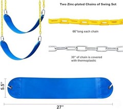 Heavy Duty Children Set Hardware Replacement Kit Including 2 Blue Blue+blue