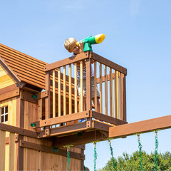 Backyard Discovery Skyfort II Cedar Swing Set/PlaySet FREE SHIPPING NEW