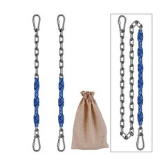 Dakzhou 84inch Stainless Steel 304 Permanent Rust Chain (2)+ 4 Free Quick Lin…