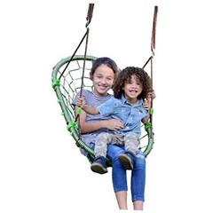 Saucer Tree Swing for Kids – Swing Sets for Backyard, Kids Outdoor Woval Web
