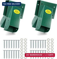 BETOOLL A-Frame 2 Brackets Swing Set Bracket with Mounting Hardware (Green)