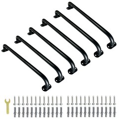 17 inch Metal Monkey Bars Indoor 6pcs Heavy Duty Playground Handles