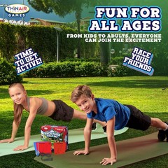 Backyard Field Day Obstacle Course Game – 27 Double-Sided Foam Challenge Tile…