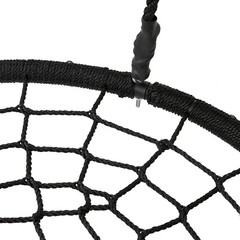 48″ Spider Web Swing Set Large Platform Net Adjustable Hanging Ropes for Kids