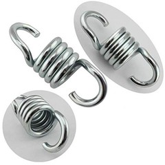 Hammock Chair Spring Heavy Duty Capacity for Hanging Porch Swing 2pcs 300kg S…