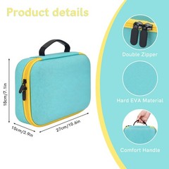 Travel Storage Case with Nex Playground Game System, Equipped with Silicone R…