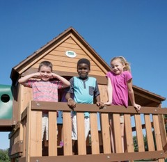 **NEW**Backyard Discovery Woodridge Elite Cedar Swing Set Playset FREE SHIPPING!