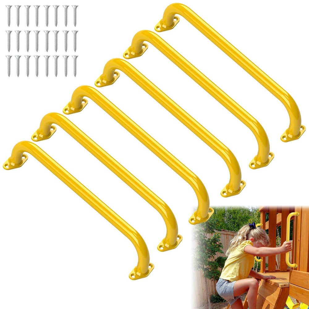 17.3 Inch Safety Playground Handles Metal Indoor Outdoor Climbing Monkey Bars…