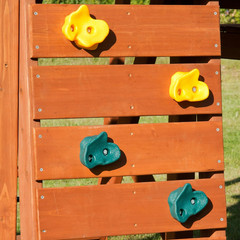 WS 4781 Set of Twelve Climbing Rocks with Hardware – Accessories for Backyard &