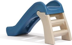 Tobogán plegable para niños de 1,5 a 4 años, ideal para interiores y exteriores.