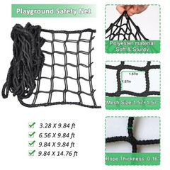 Kids Double Layer Polyester Climbing Safety Net Playground Equipment for