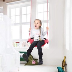 Portable Kids Rope Swing Seat with Safety Accessories – Ideal for Indoor/Outdoor