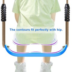 Plastic Swing Seat, Non Slip Tree Swing Set with Adjustable Rope and 2 Carabiner