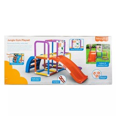Fisher-Price Climbing Jungle Gym Play Set with Toss Game