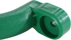 Compatible for Wooden Playset Safety Handles Pair Green Molded Plastic 9 Inch