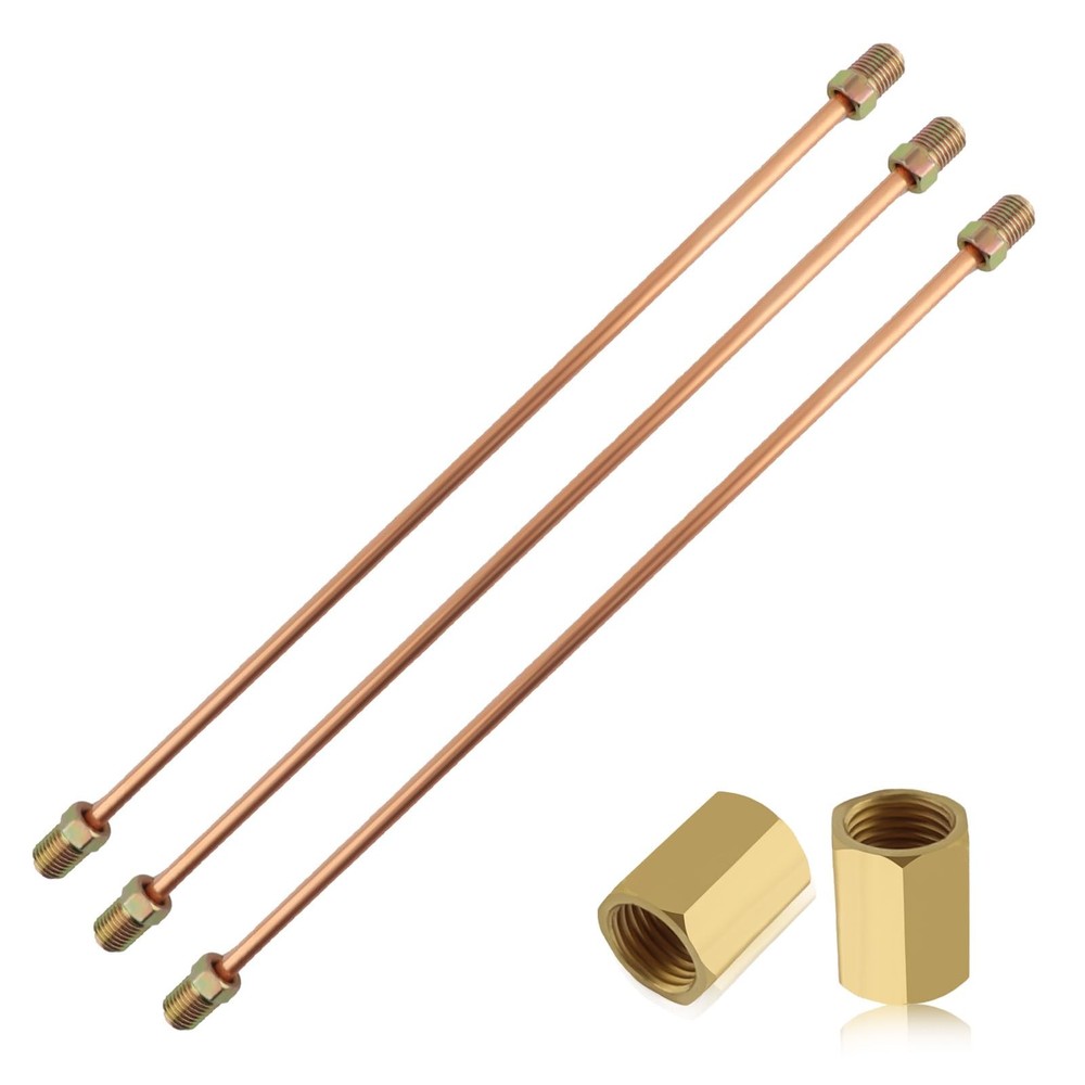 Brake Line Kit 3/16 Copper Nickel 8 Inch Rear