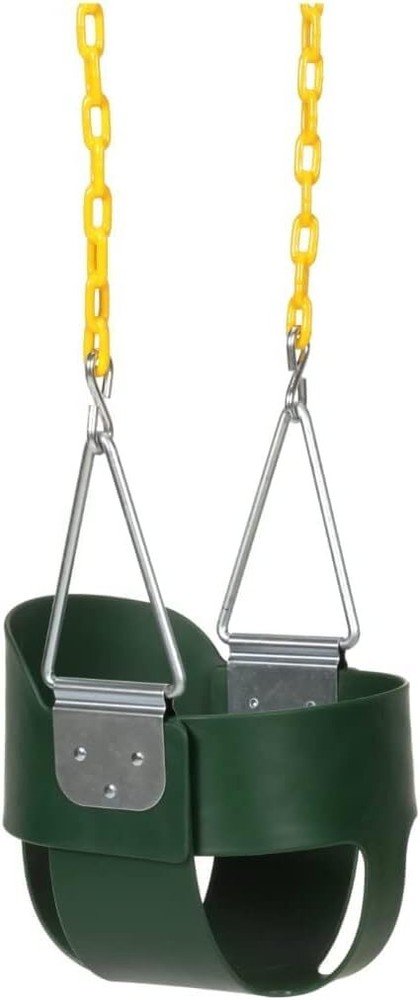 Eastern Jungle Gym Heavy-Duty High Back Full Bucket Toddler Swing Seat with