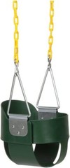 Eastern Jungle Gym Heavy-Duty High Back Full Bucket Toddler Swing Seat with