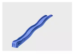 Swing-N-Slide Playsets Wave Slide 90-Inch L Durable Polyethylene Cool Blue