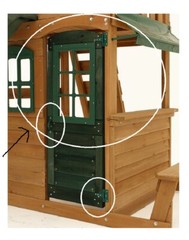 Replacement Door Window and Door Handle for Big Backyard Swing Set ONLY