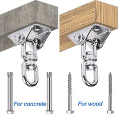 360° Swivel Swing Hangers for 1200lb Heavy Duty in 304 Stainless Steel, Swi