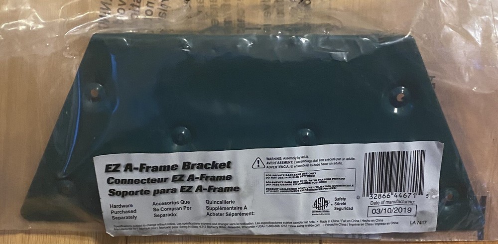 (New) EZ A frame Brace Swing Sets Replacement Part