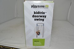 Playzone-fit Kidtrix Doorway Swing Kit for Kids Weight Limit 150 lbs Ages 3+