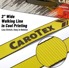 Slackline,60ft Long Slackline Kit with Arm Trainer Outdoor Family Activity Gear