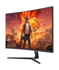 GAMEPOWER F20 27 Inch Curved White Gaming Monitor, 120Hz 1080p Display, 1ms R…