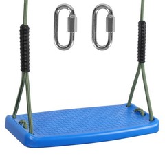 Plastic Swing Set Heavy Duty for with Adjustable Rope Non-Slip Tree Swing Swi…