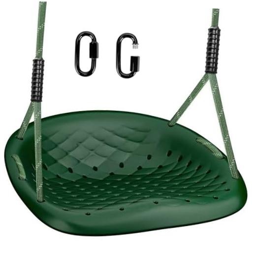 Heavy Duty Swing Seat, 550LBS Capacity Outdoor Swing Seat for Adults & Green