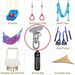 Swing Set Hangers–Heavy Duty Swing Hangers Porch Swing Hanger Set Steel 304