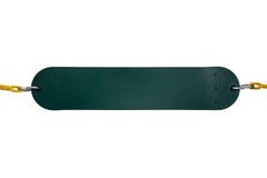 New Bounce Swing Seat – Heavy Duty Rust-Proof Chain – Set of 2 – Green