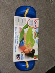 Little Tikes Blue Swing Seat Plastic Outdoor Swing Age 4-7 MPN 632440