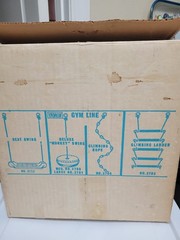 VTG IRWIN DELUXE MONKEY SWING 1960 Original PACKAGE NOB