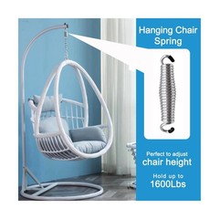2Pack Heavy Duty Porch Swing Springs, 1600lb Capacity, Corrosio… Fast USA SHIP