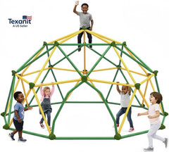 12 FT Climbing Dome for Kids 3-10, Outdoor Play Equipment Supporting 1000 Lbs, A